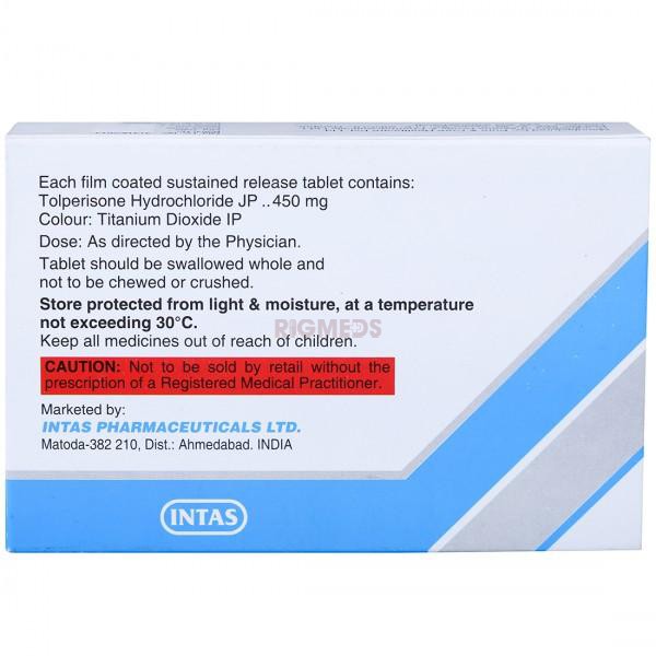 Tolperitas SR 450 Tablet
