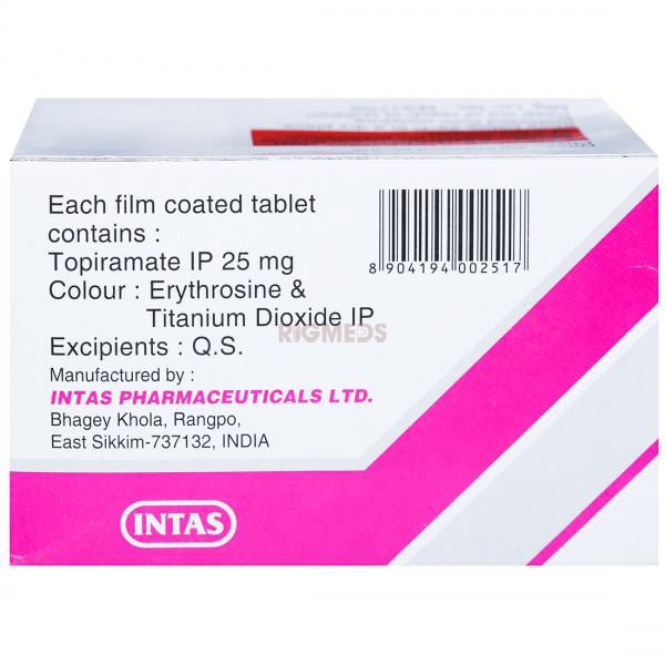 Topaz 25 Tablet