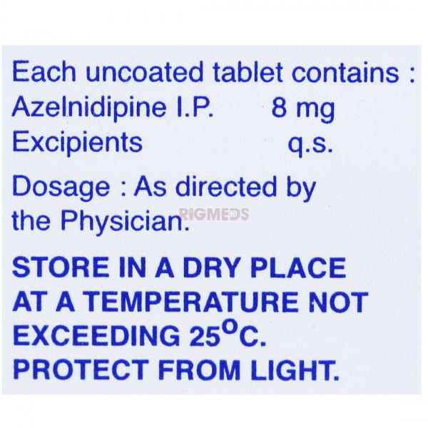 Uniaz 8Mg Tablet