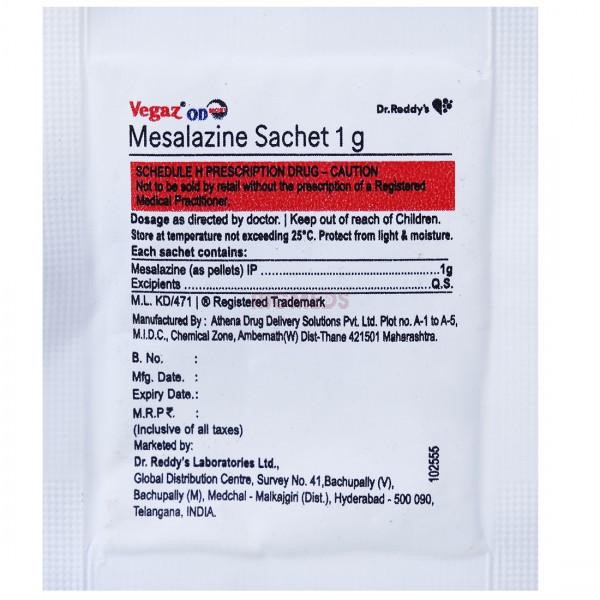 Vegaz OD 1gm Sachet ( 1.66Gm )