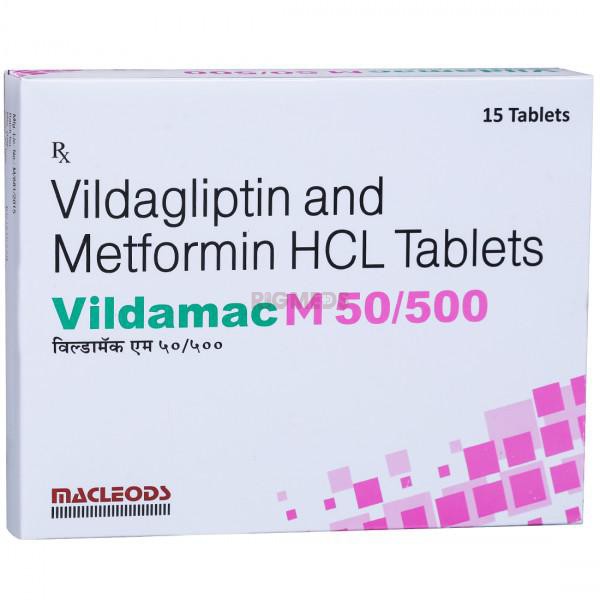 Vildamac M 50/1000 Tablet ( 15 Tablet )