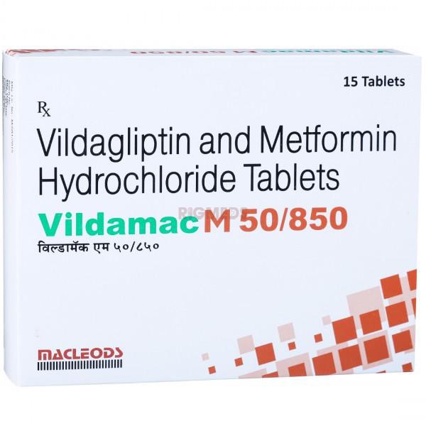 Vildamac M 50/850 Tablet (15Tablet)