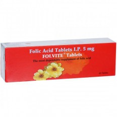 Folvite 5mg Tablet