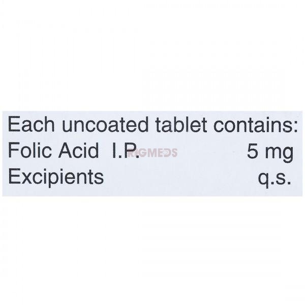 Folvite 5mg Tablet