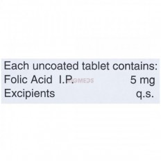 Folvite 5mg Tablet