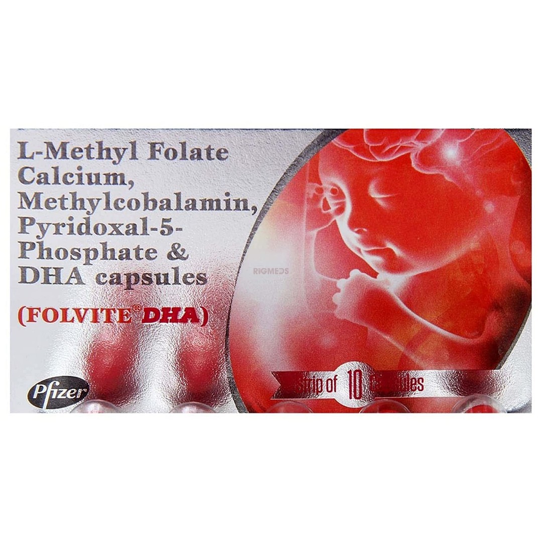 Folvite DHA Soft Gelatin Capsule