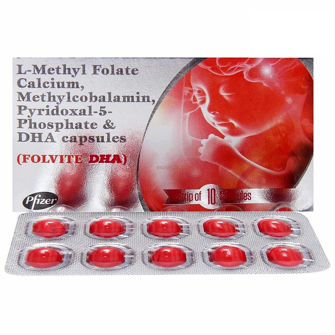 Folvite DHA Soft Gelatin Capsule