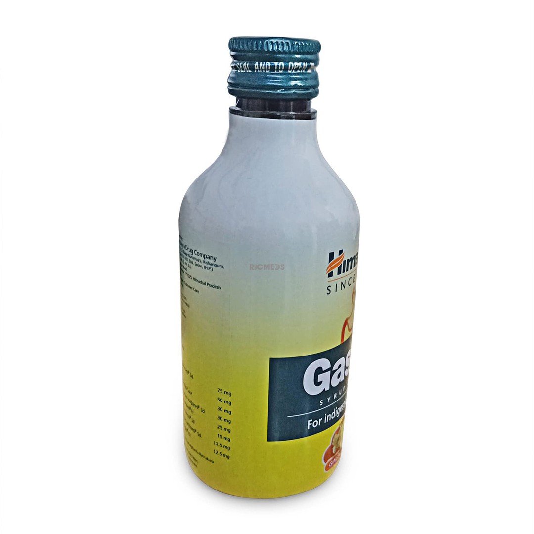 Himalaya Gasex Syrup Lemon Ginger
