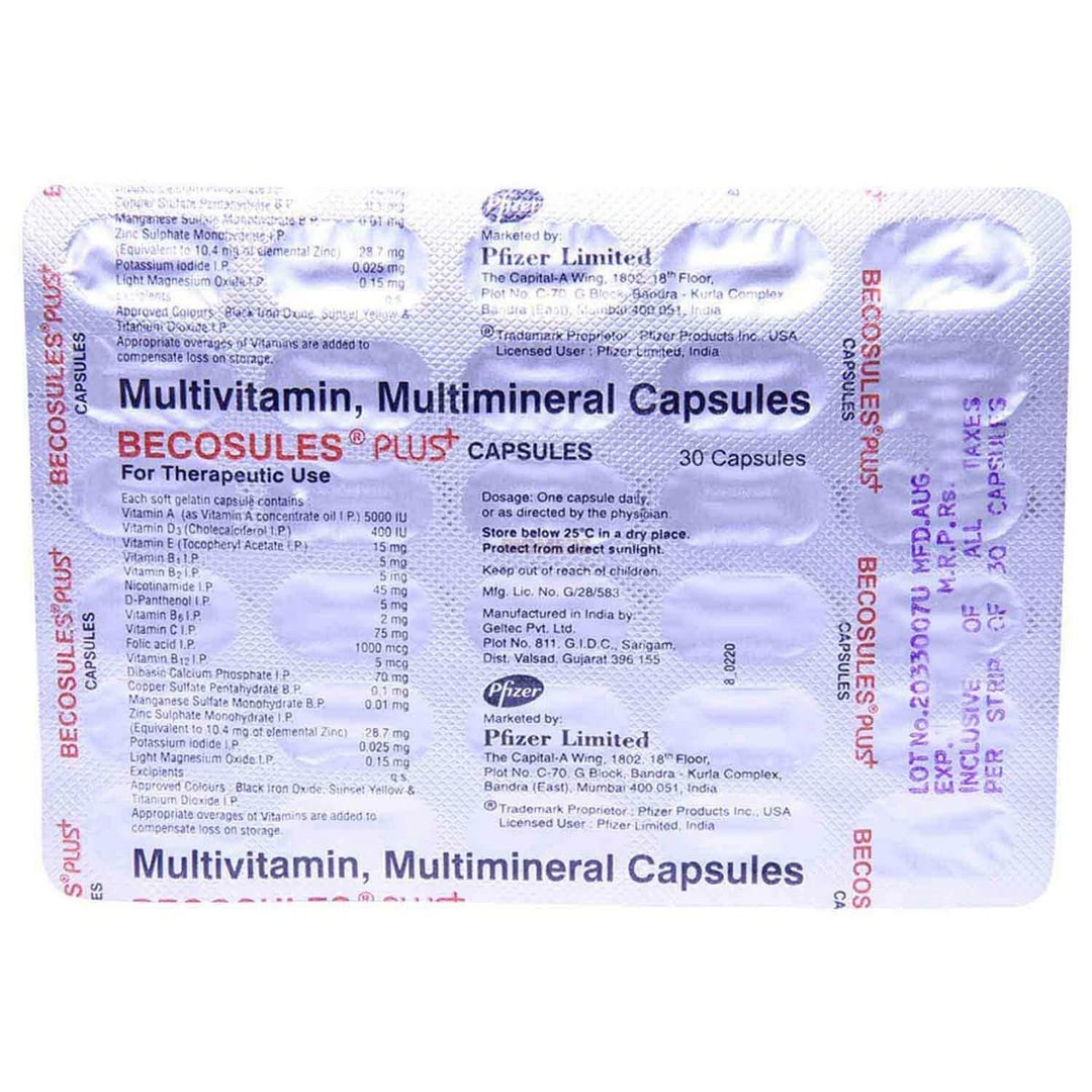 Becosules Plus Capsule