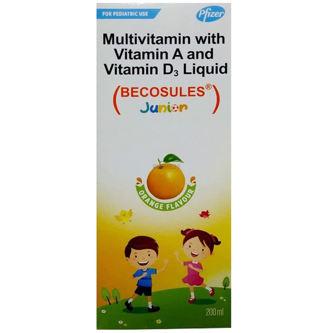Becosules Junior Orange Syrup