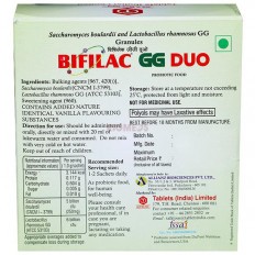 Bifilac GG Duo Sachet Vanilla