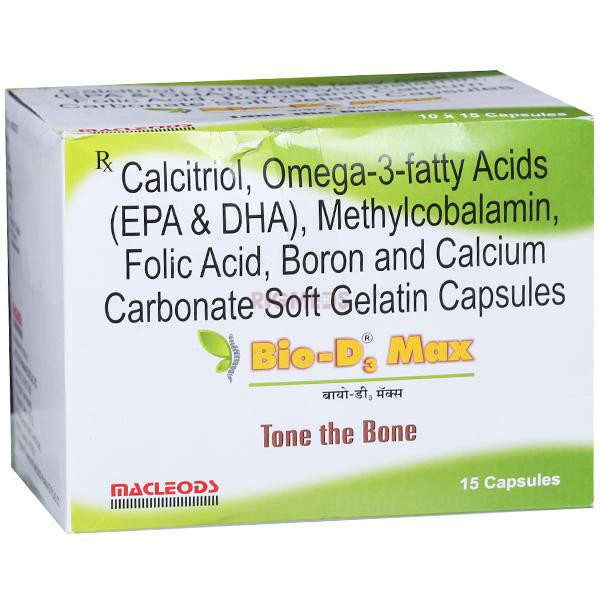 Bio D3 Max Soft Gelatin Capsule
