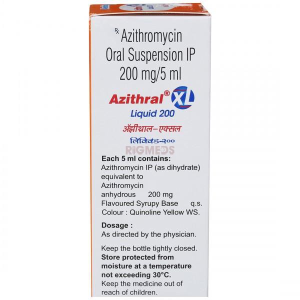 Azithral XL 200 Liquid