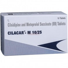 Cilacar M 10/25 Tablet