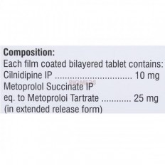 Cilacar M 10/25 Tablet