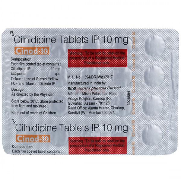 Cinod 10 Tablet (20 Tablet)