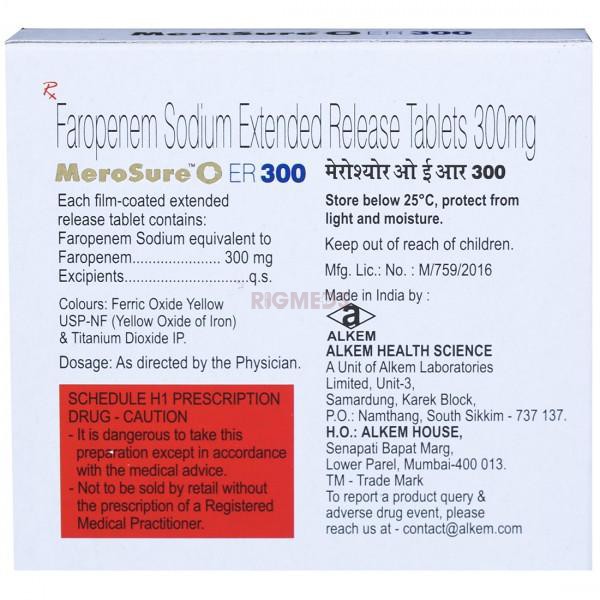 Merosure O ER 300 Tablet