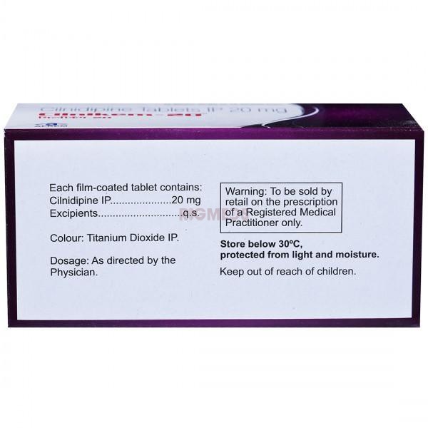 Cilnikem 20 Tablet
