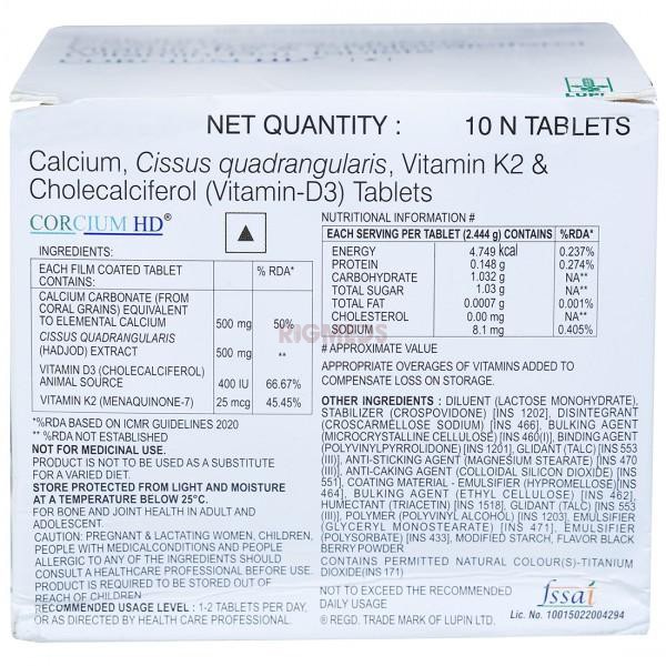 Corcium HD Tablet