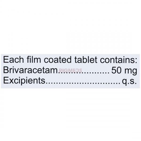 Brivasure 50Mg Tablet