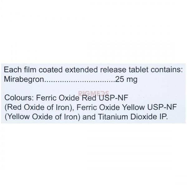 Mirakem 25Mg Tablet