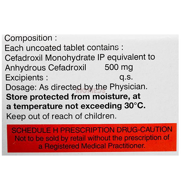 Cefadrox 500Mg Tablet