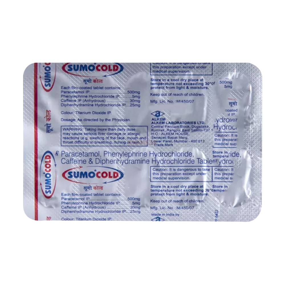 Sumo Cold Tablet