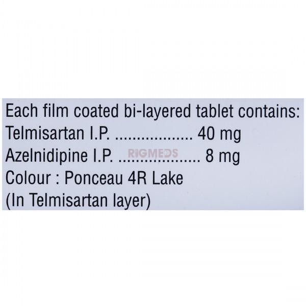 Telma AZ 40mg/8mg Tablet