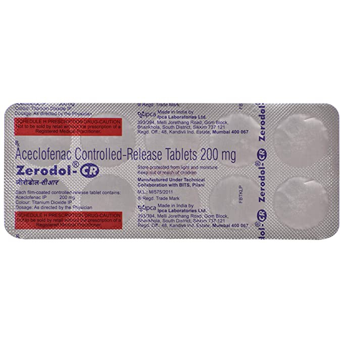 Zerodol CR Tablet