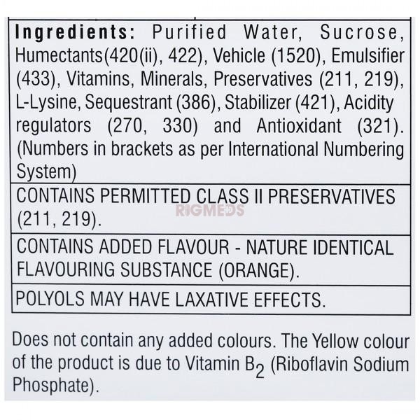 Zincovit Syrup