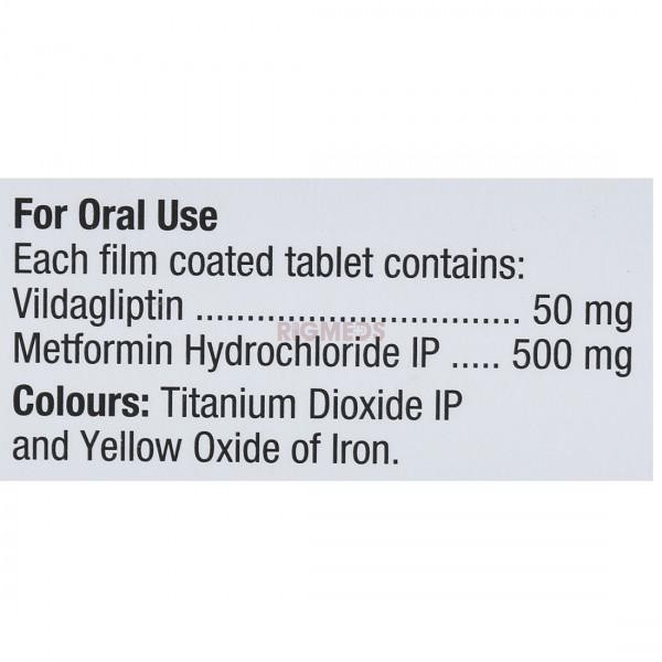 Vysov M 500Mg/50Mg Tablet