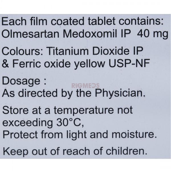 Olmesar 40 Tablet