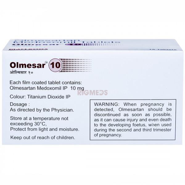 Olmesar 10 Tablet
