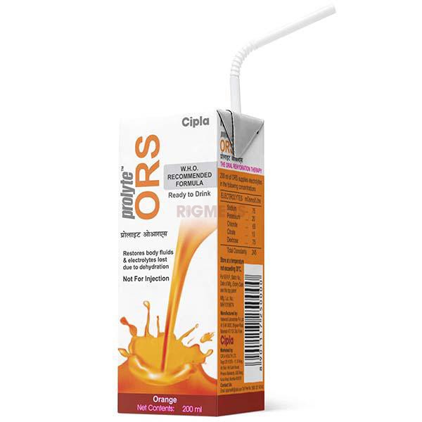 Prolyte ORS Ready To Drink Orange (200ml)