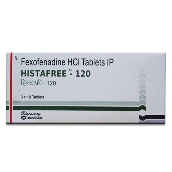 Histafree 120 Tablet