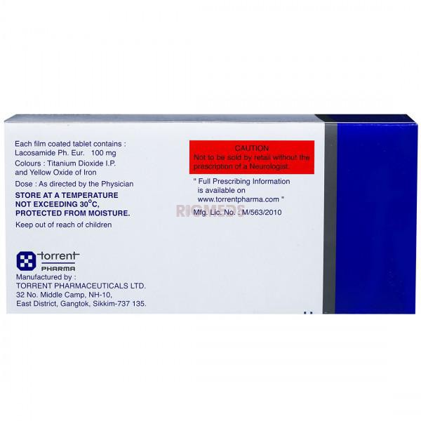 Lacosam 100 Tablet