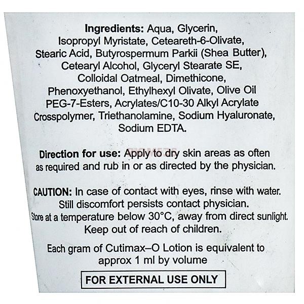 Cutimax O Lotion