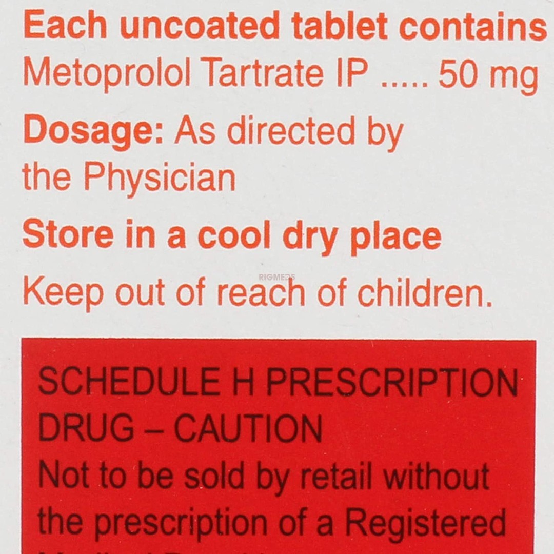 Metolar 50 Tablet
