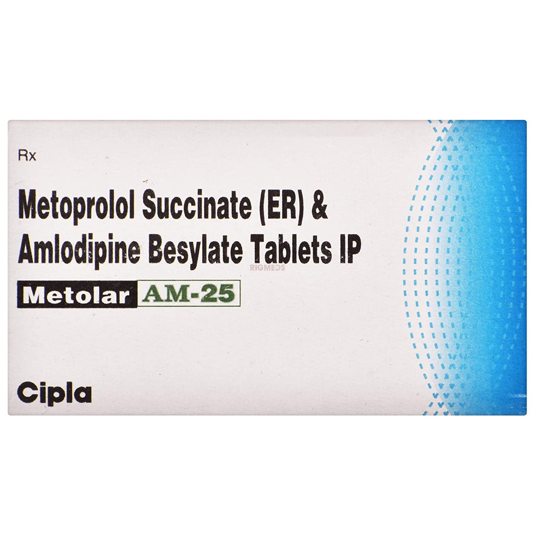 Metolar AM 25 Tablet
