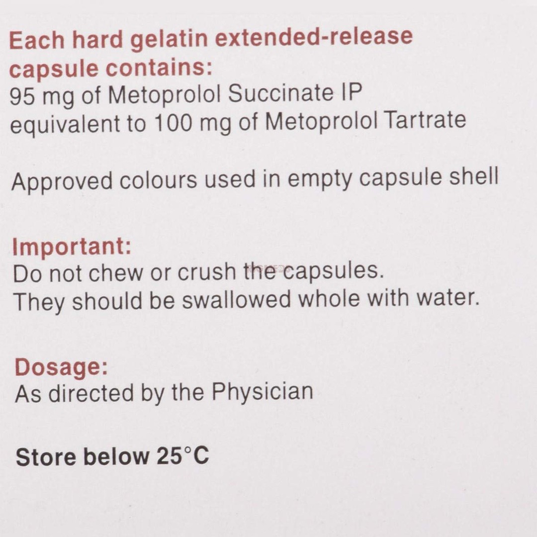 Metolar XR 100 Capsule