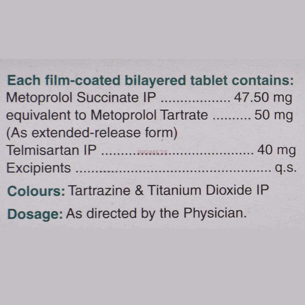 Metolar TL 50 Tablet