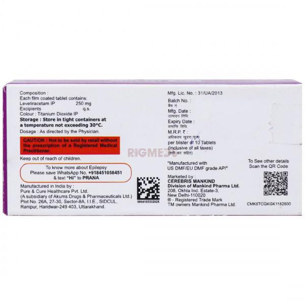 Epifast 250Mg Tablet