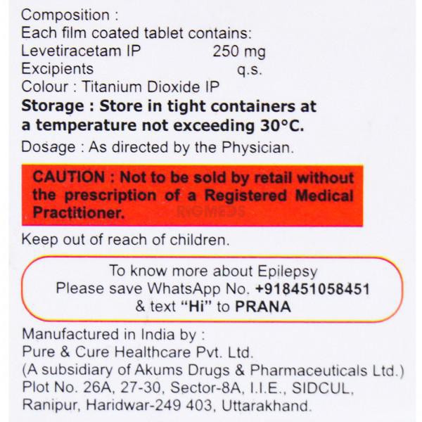Epifast 250Mg Tablet