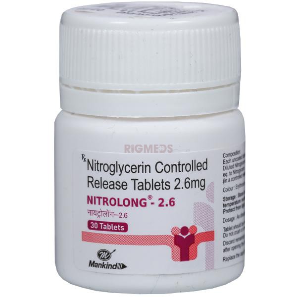 Nitrolong 2.6 Tablet CR