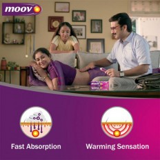 Moov Pain Relief Cream for Back Pain, Joint Pain, Knee Pain, Muscle Pain (15 Gm)