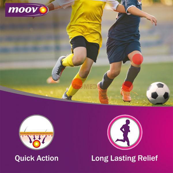 Moov Pain Relief Cream for Back Pain, Joint Pain, Knee Pain, Muscle Pain (15 Gm)
