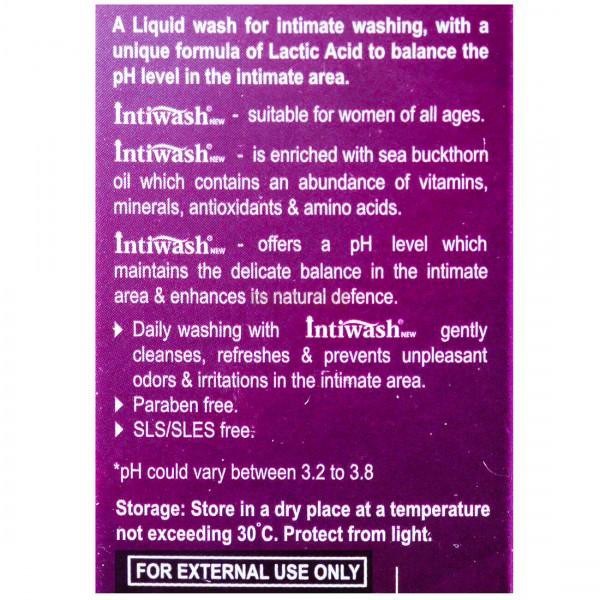 Intiwash New Feminine Hygiene Wash (100 ml)