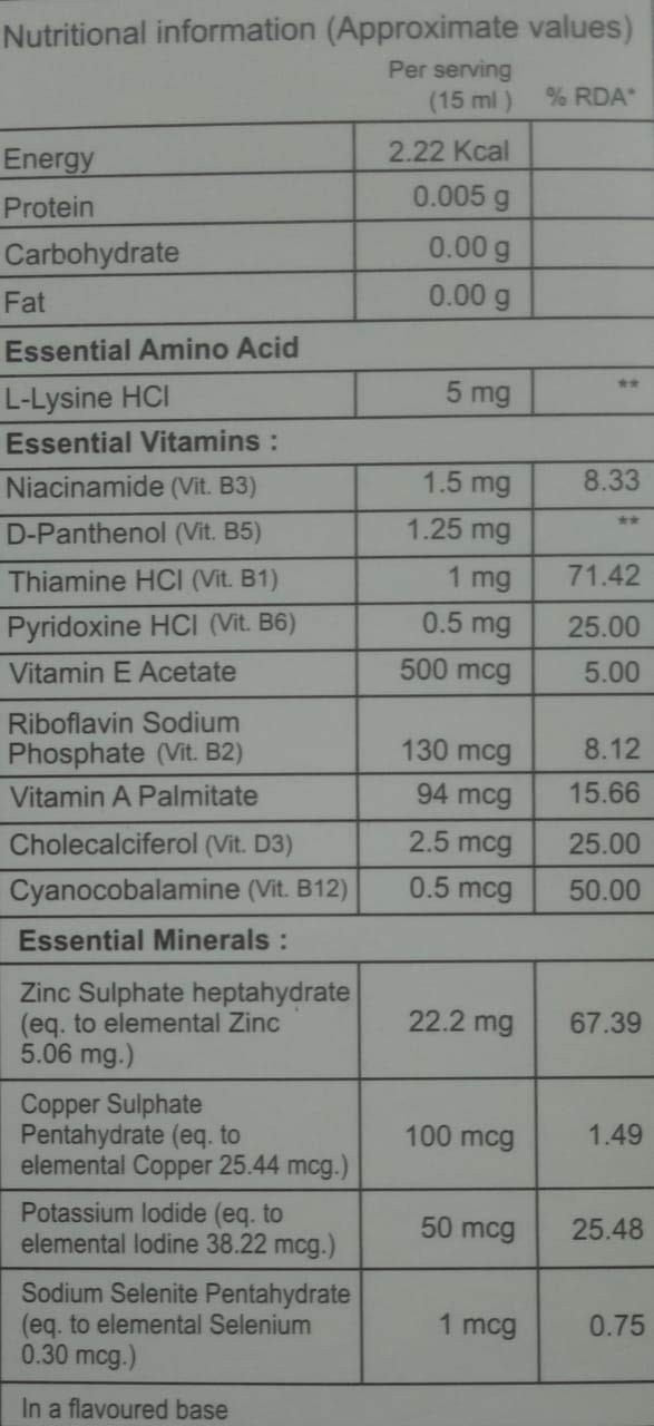 Neurovit Syrup