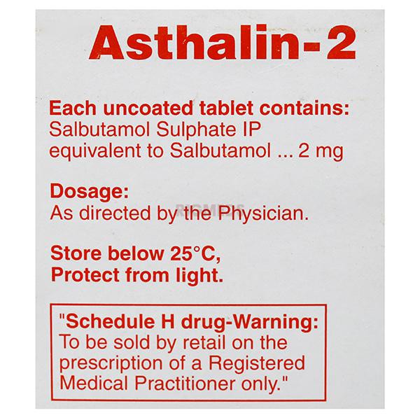 Asthalin 2 Tablet