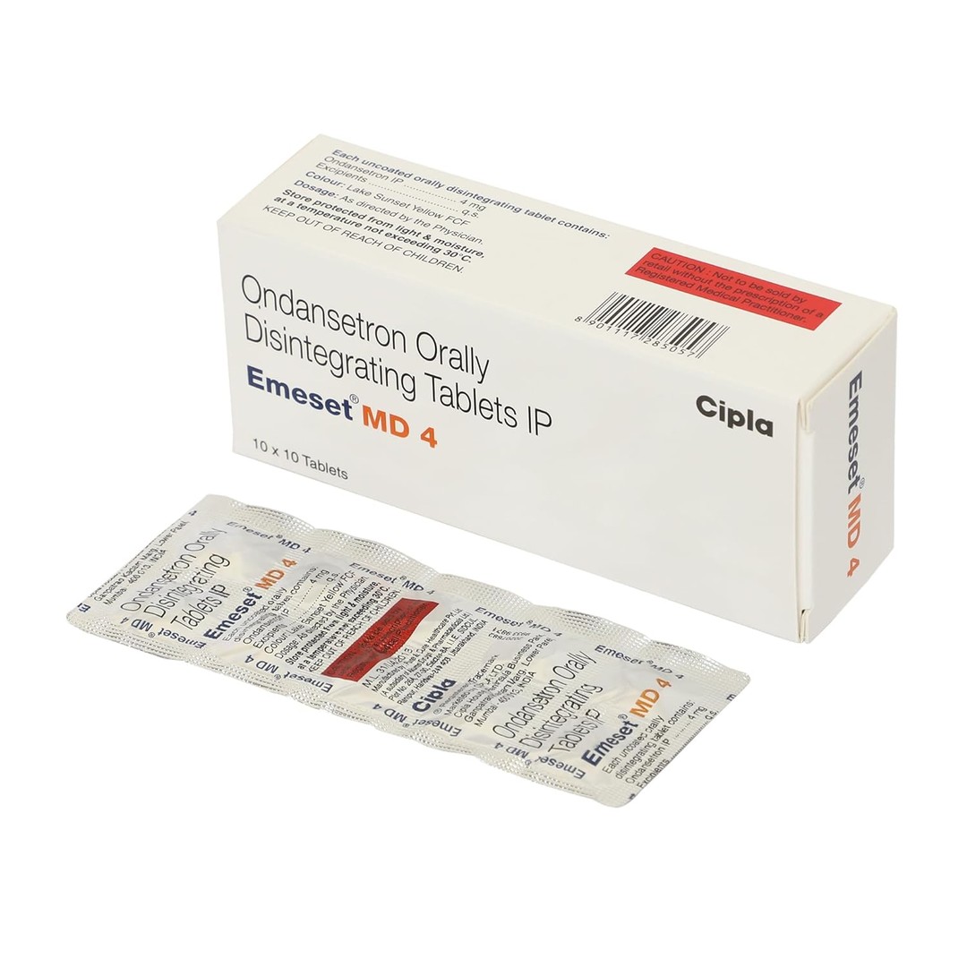 Emeset MD 4Mg Tablet